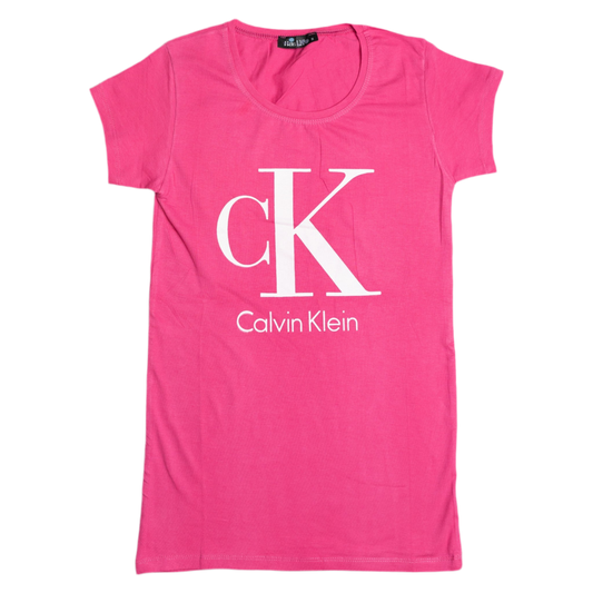 Tricou Dama Ck Roz inchis